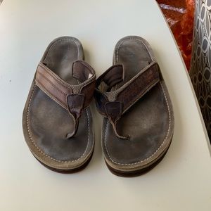 Brown Leather Sperry Sandals